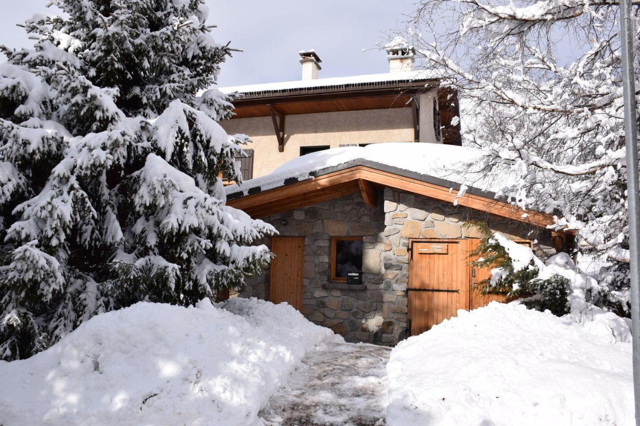 Chalet L Olan 15P Emplacement Exceptionnel Grand Terrain เลส์เดอซาลป์ ภายนอก รูปภาพ
