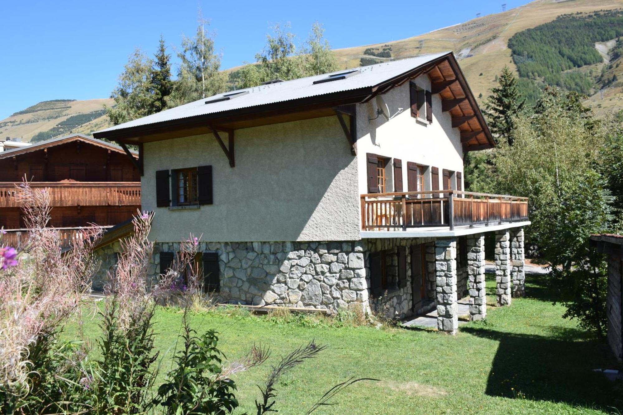 Chalet L Olan 15P Emplacement Exceptionnel Grand Terrain เลส์เดอซาลป์ ภายนอก รูปภาพ