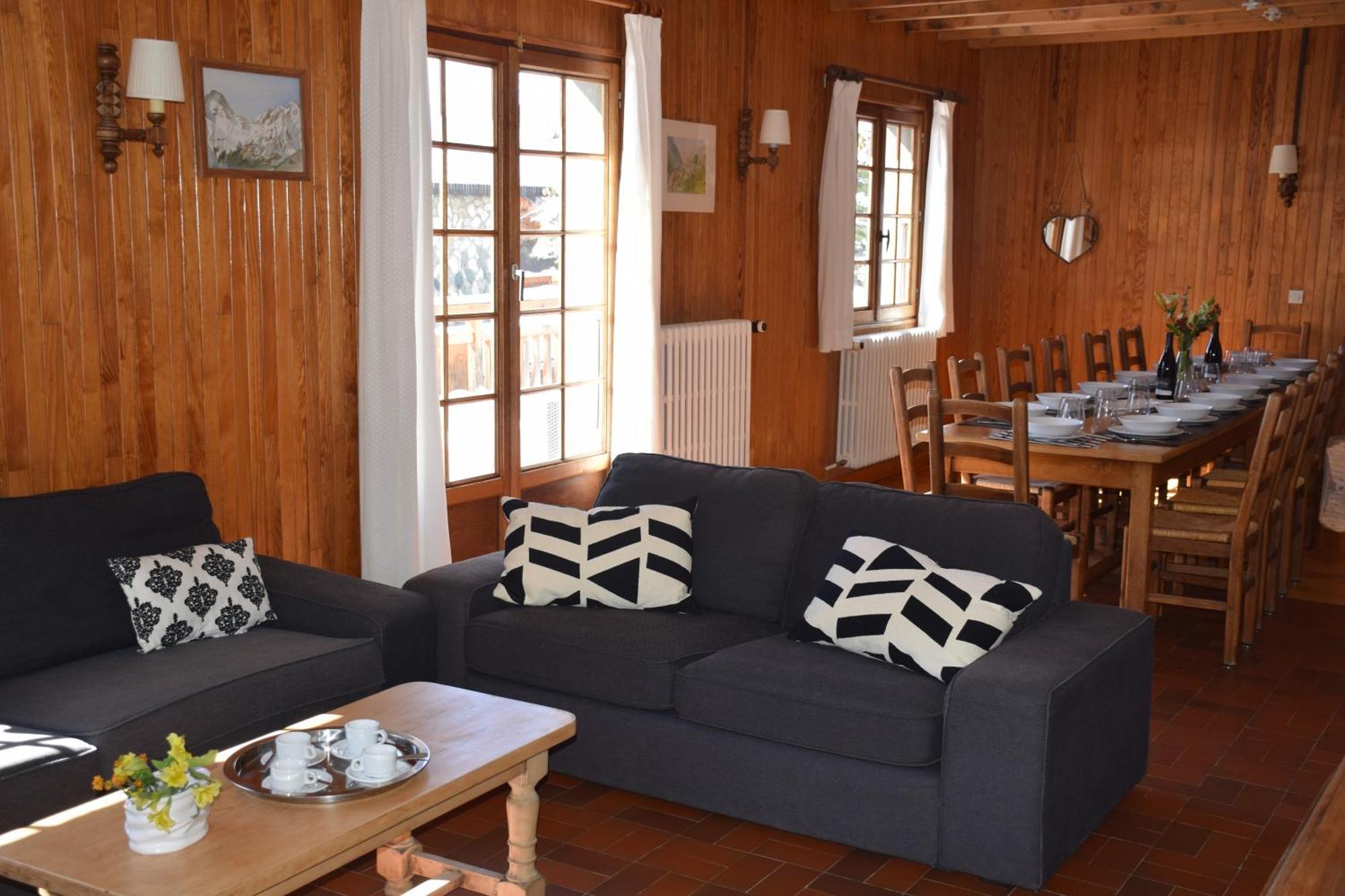 Chalet L Olan 15P Emplacement Exceptionnel Grand Terrain เลส์เดอซาลป์ ภายนอก รูปภาพ